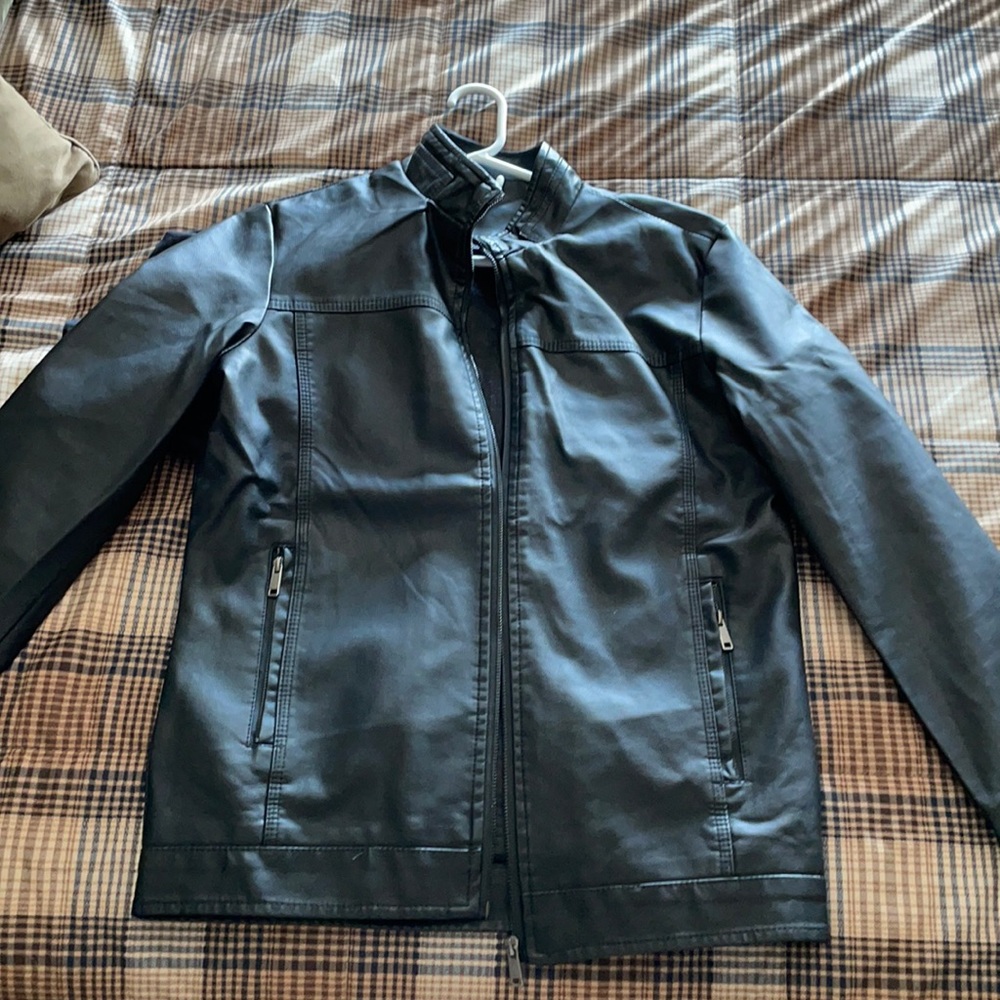 Leather jacket